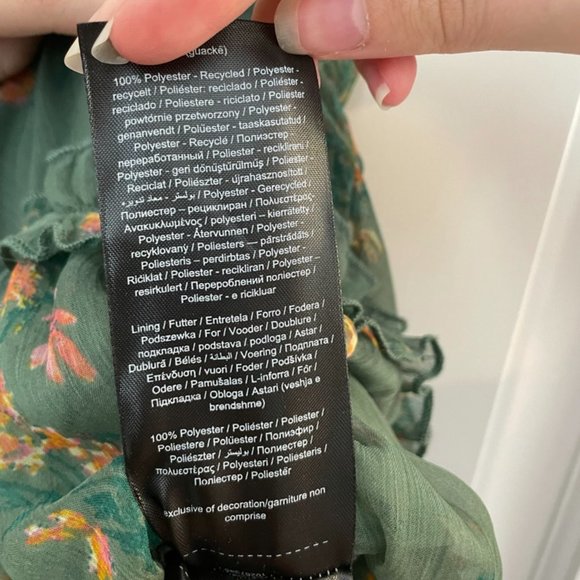 Green Floral Fairy Dress - Picture 6 of 6